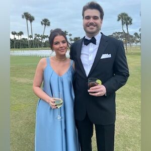 Blue Reign Maxi- Maison Amory Dress